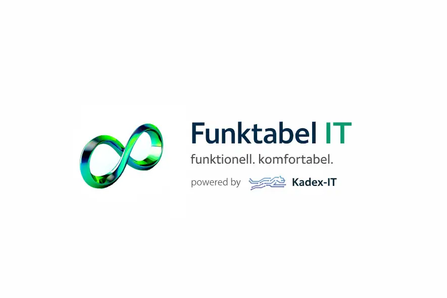 Funktabel IT Logo mit Kadex-IT